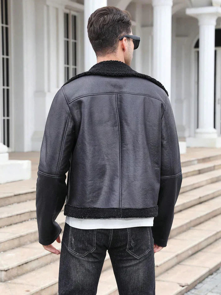 Leather jackets for winter - relaxed and stylish for men