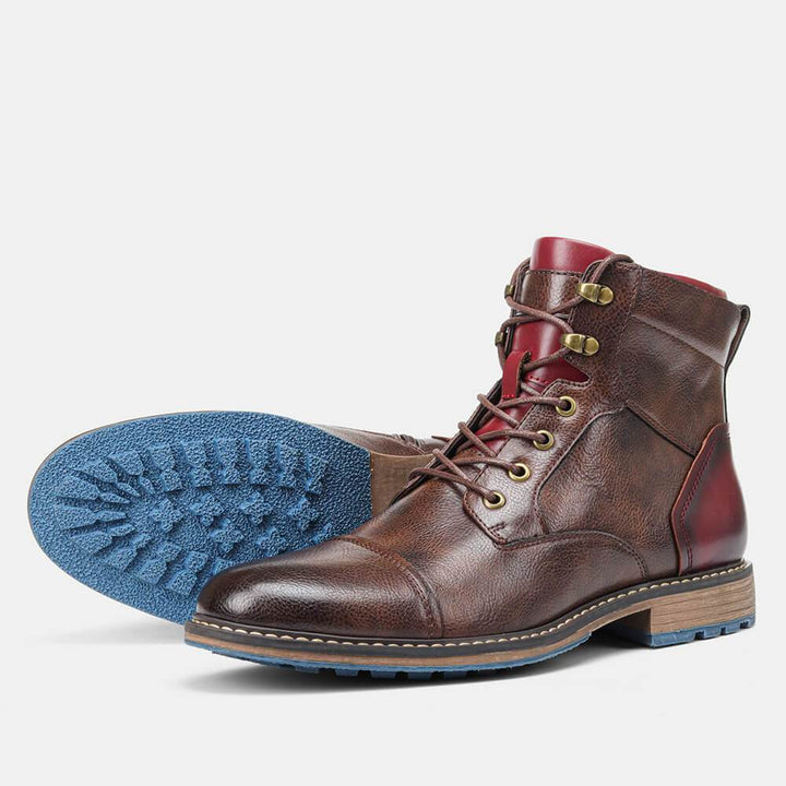 Duqaz premium oxford boots for men