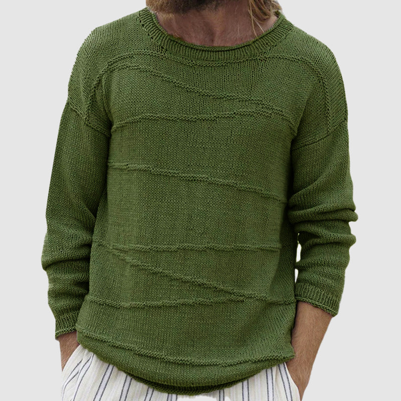 Lyon Fall Vintage Knit Sweater