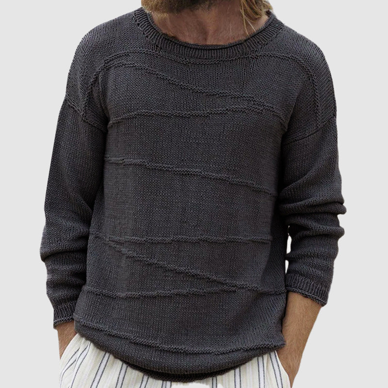 Lyon Fall Vintage Knit Sweater