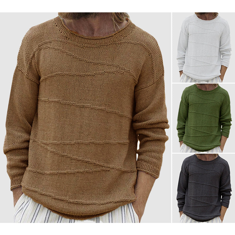 Lyon Fall Vintage Knit Sweater