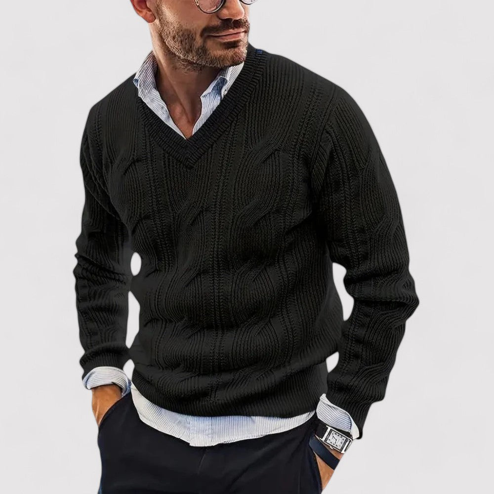Ancene - long knitted jumper for cool days