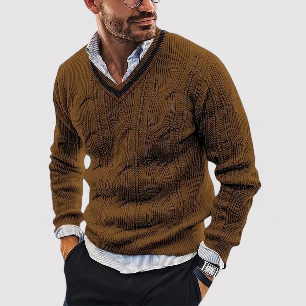 Ancene - long knitted jumper for cool days