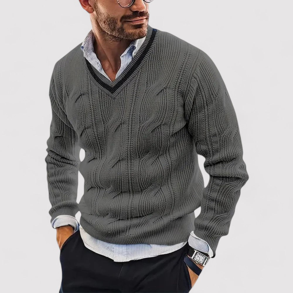 Ancene - long knitted jumper for cool days