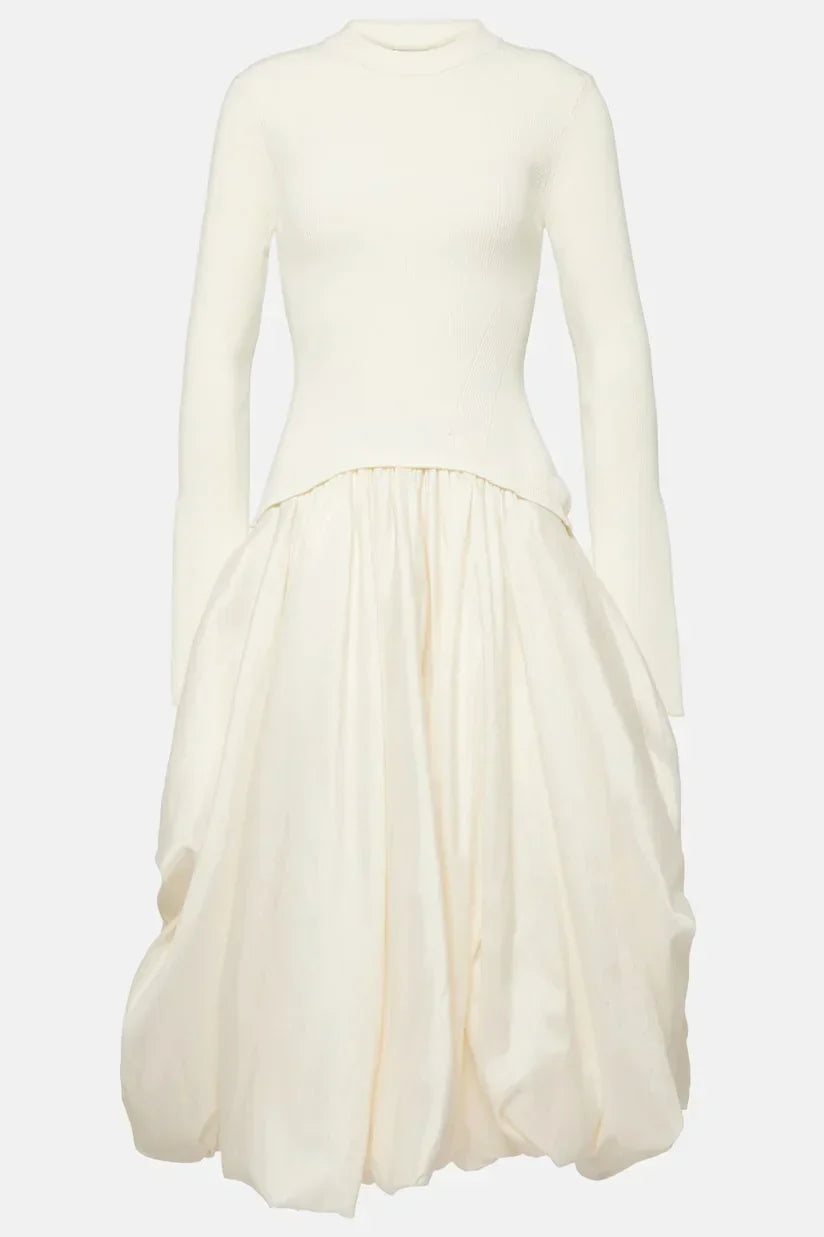 Kenlie | Bubble Skirt Midi Dress