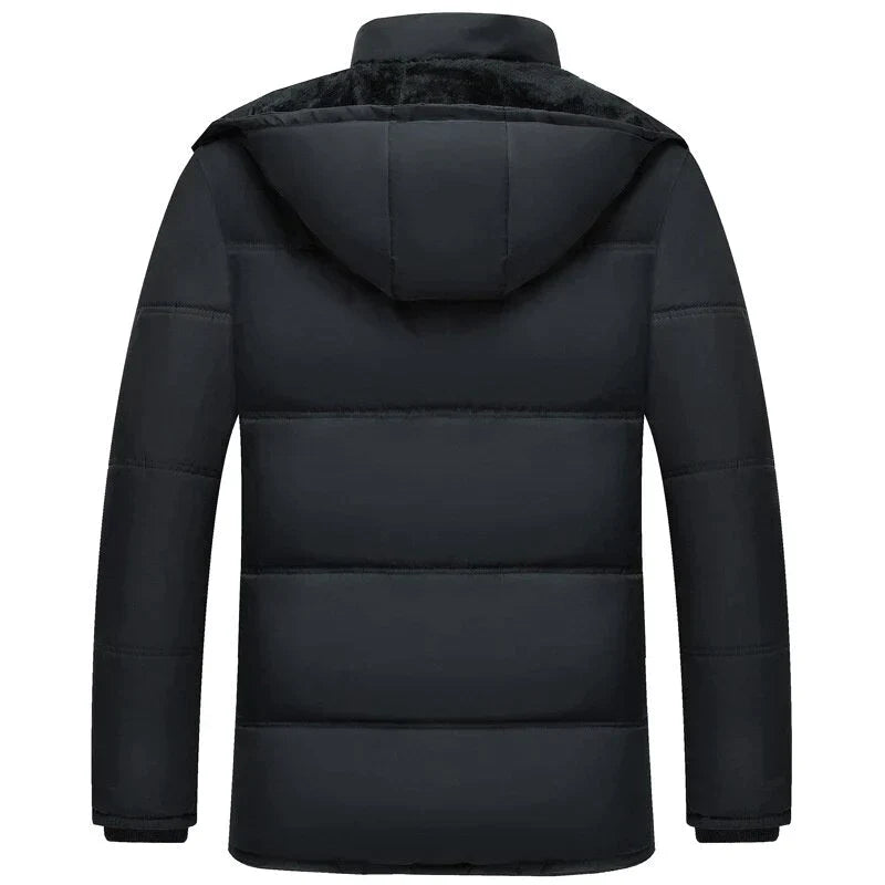 Padded jacket with hood - konrad