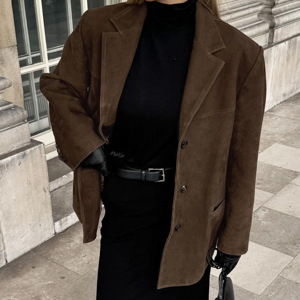 Lilly - suede jacket - Vintage
