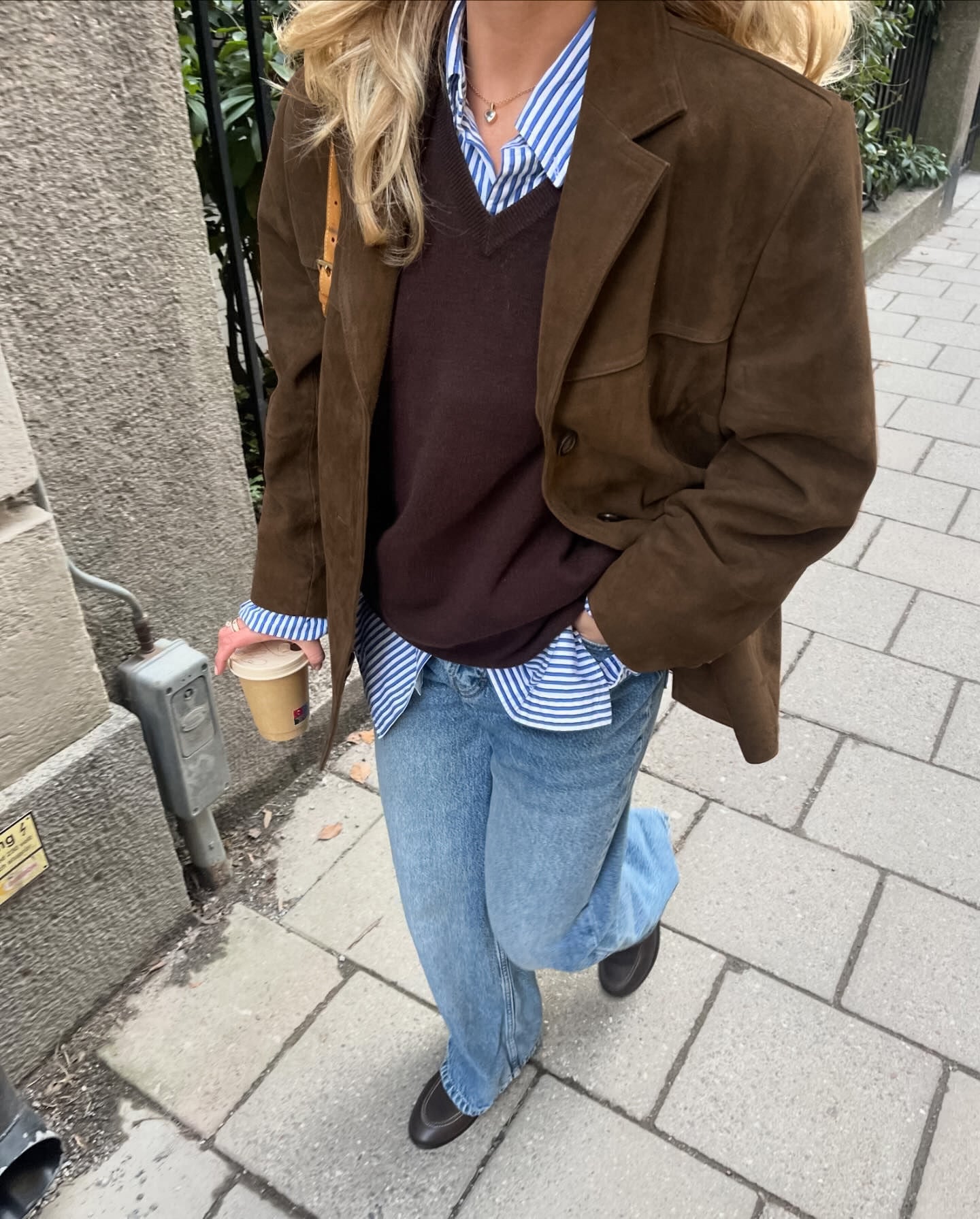 Lilly - suede jacket - Vintage