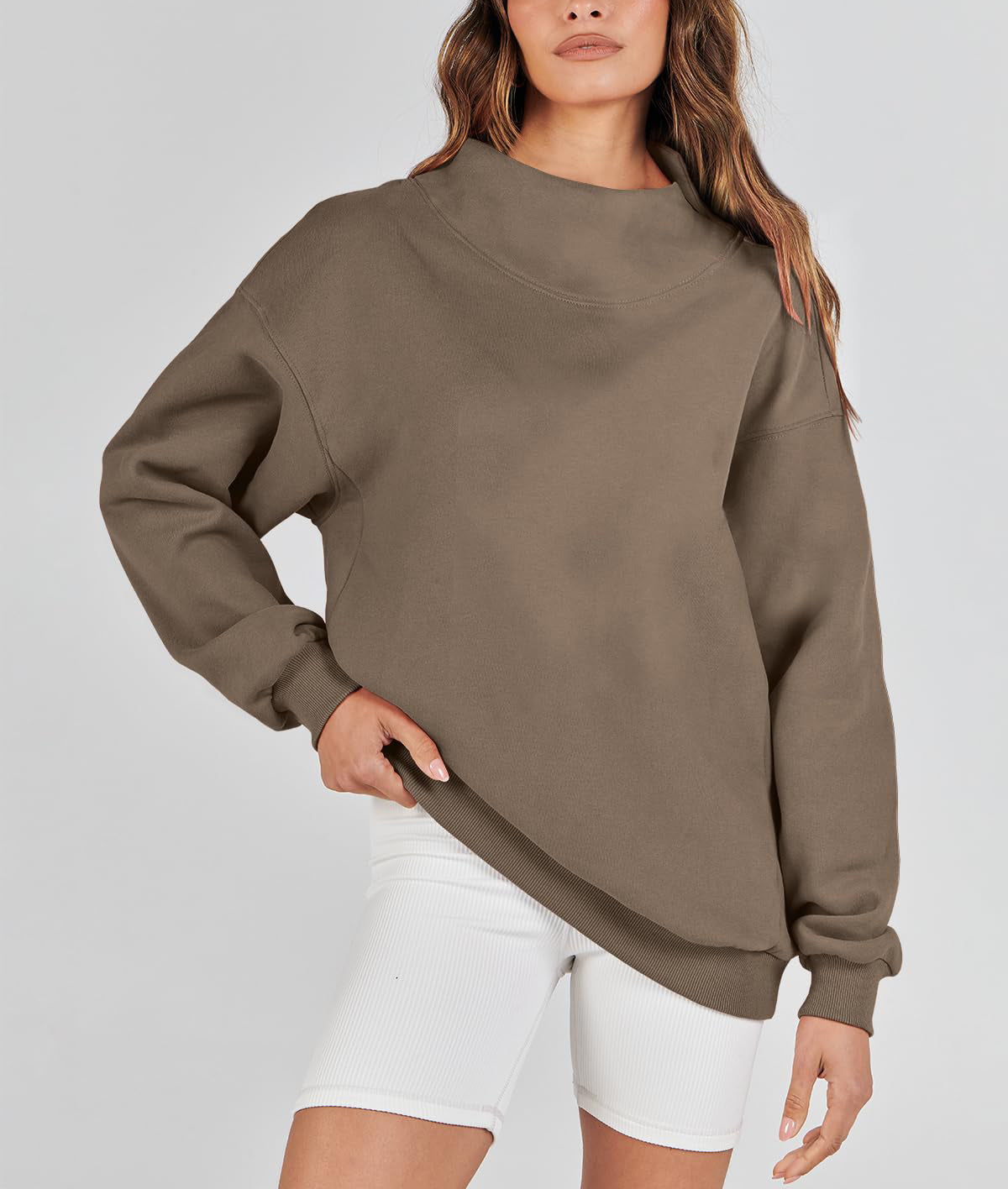 Kathy™ - High Neck Sweatshirt