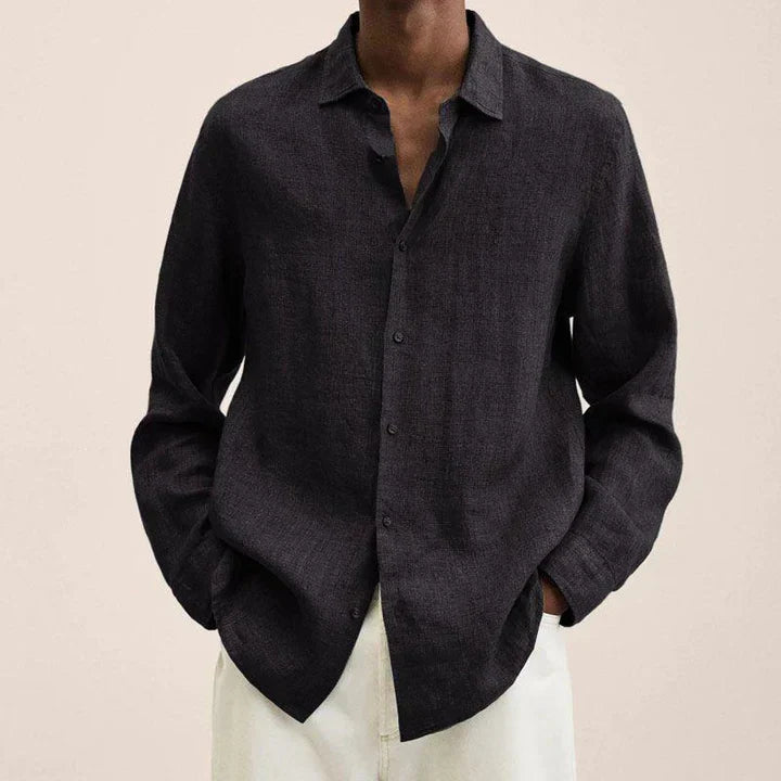 Elegant - linen men's shirt - lightness meets versatility