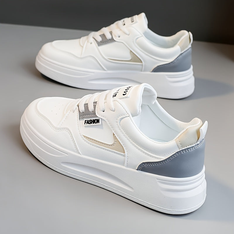 Stylish Colorblock Platform Sneakers for Women | Perfect for Casual Days