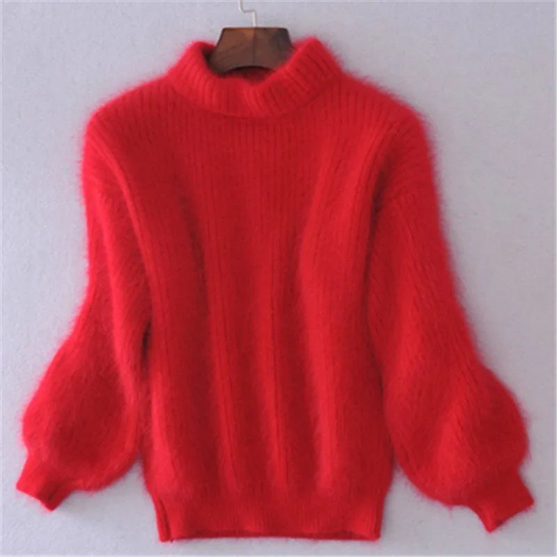 Brenda| vintage angora style sweater