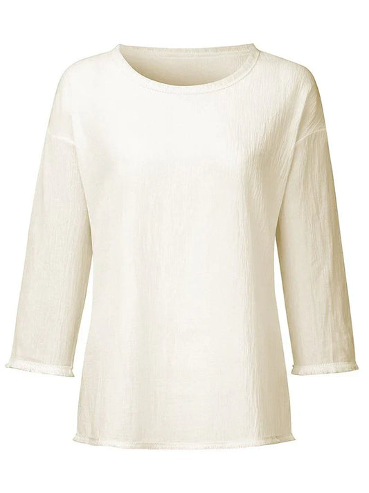 Casual linen top - comfortable & stylish