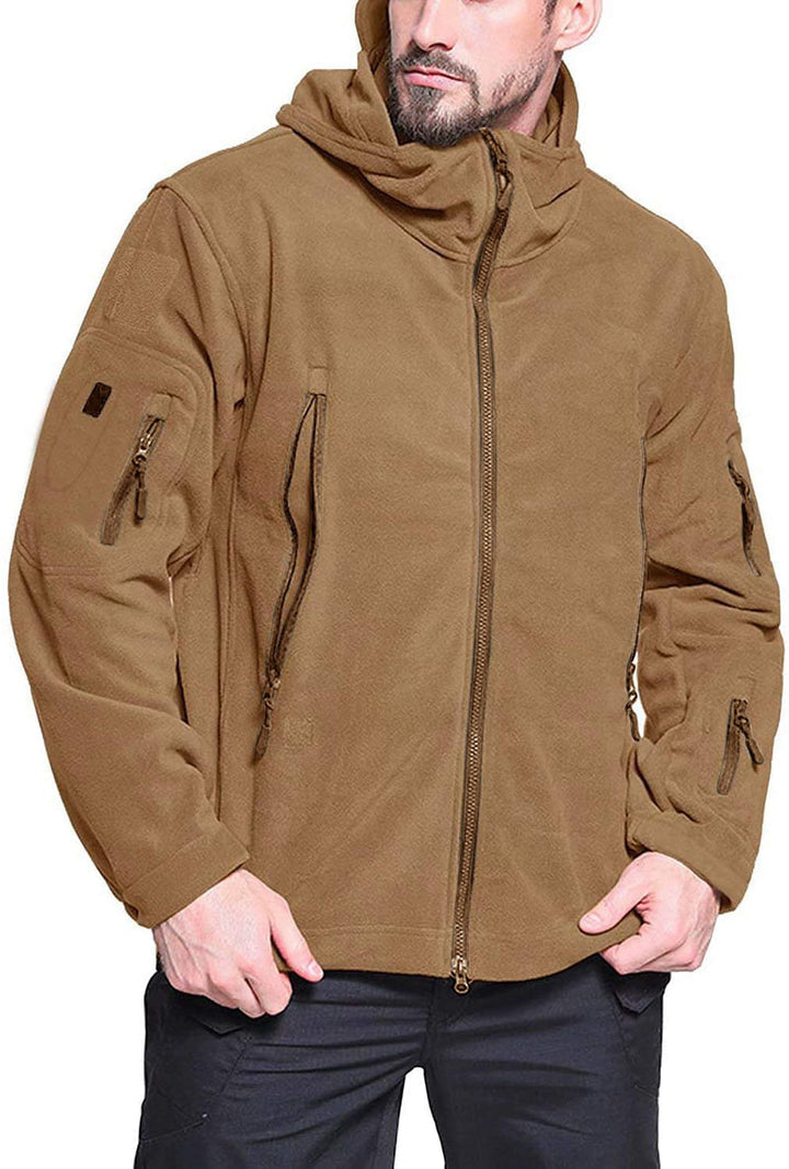 Windproof outdoor herren fleece jacket