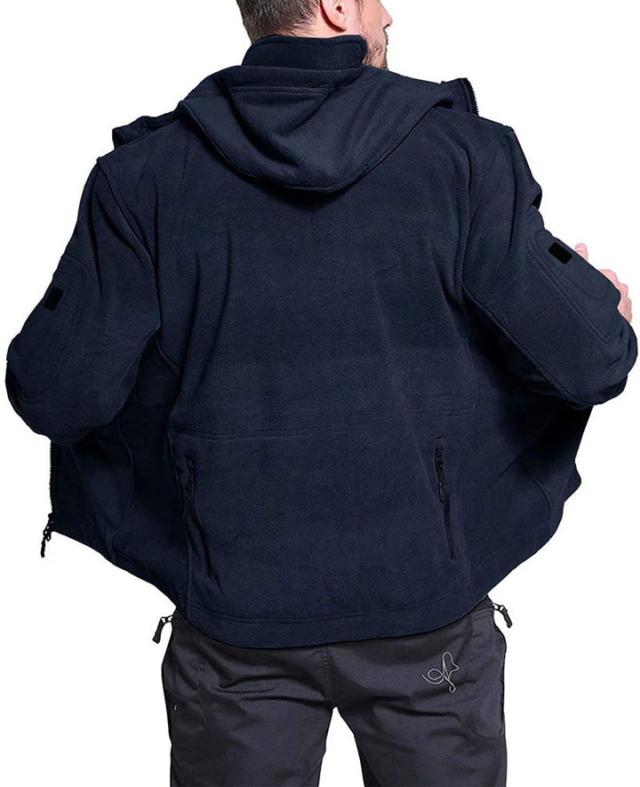 Windproof outdoor herren fleece jacket