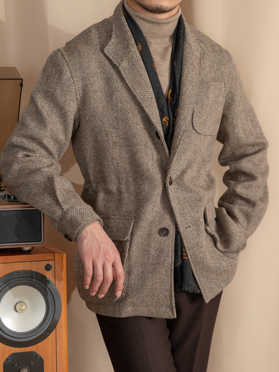 Wool blend Tweed Heritage Jacket