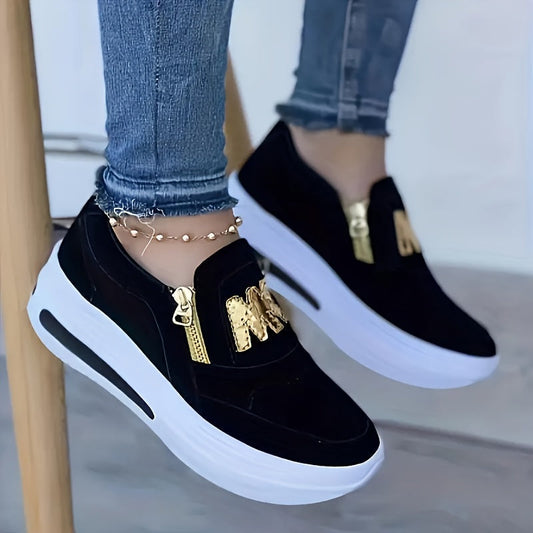 Elegant Fashion Wedge Sneakers for Women | Perfect for Everyday Wear