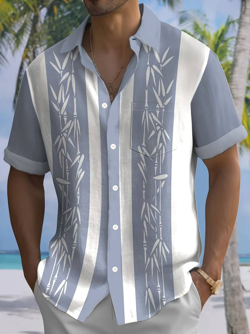 Oliver – short sleeve shirt made of bamboo fiber