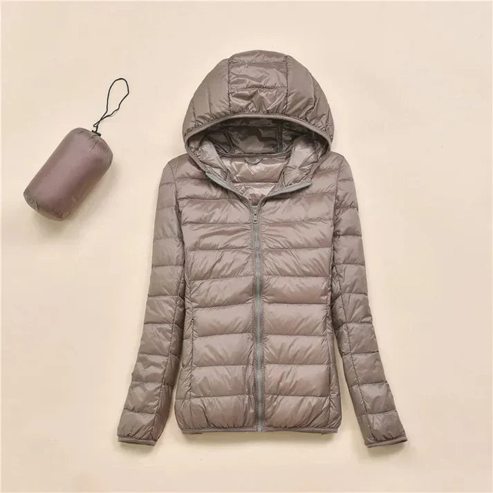 Ultralight quilted jacket - marina