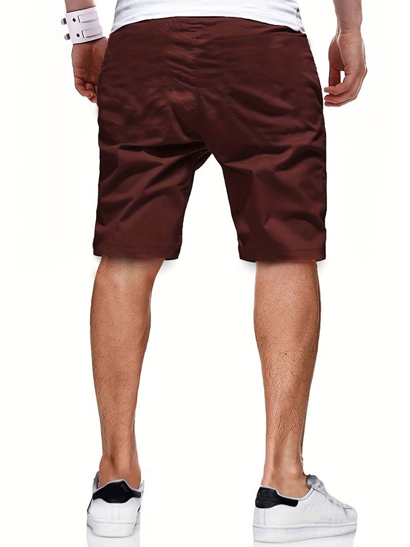 Michael cut-off drawstring shorts for men