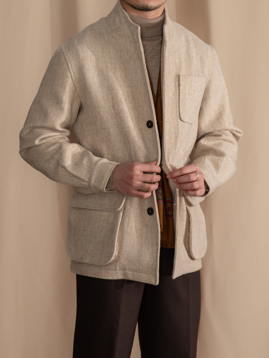 100% Wool Tweed Heritage Jacket