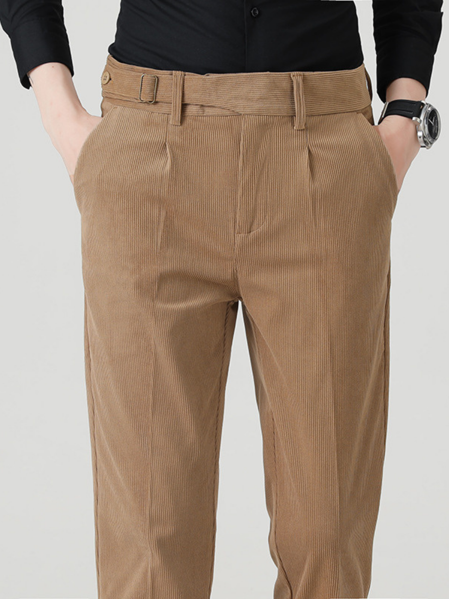 Classic Corduroy Trousers slim fit