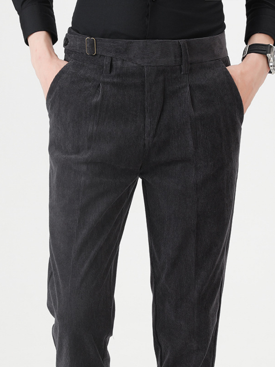 Classic Corduroy Trousers slim fit