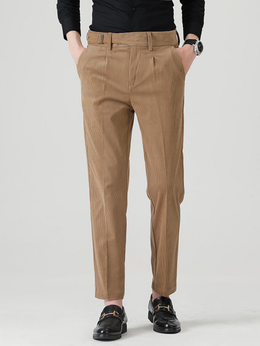 Classic Corduroy Trousers slim fit