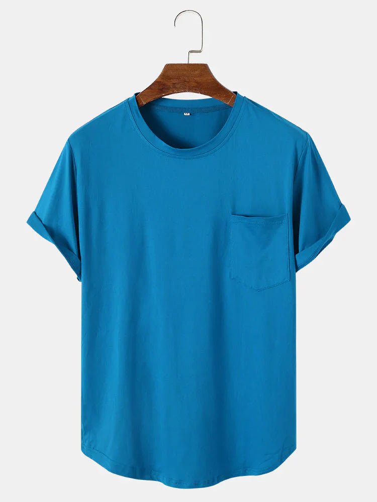 Tom | plain basic t-shirts with pocket