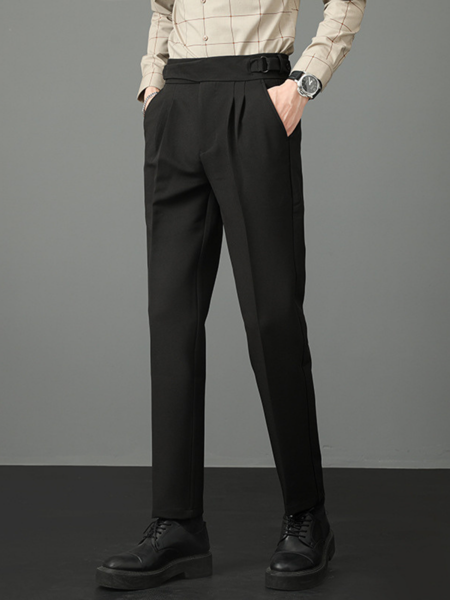 Elegant Tailored Slim fit Trousers non iron