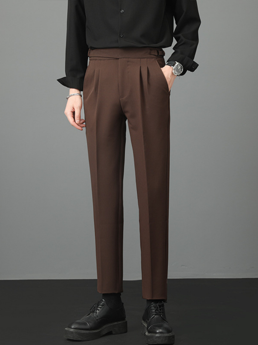 Elegant Tailored Slim fit Trousers non iron