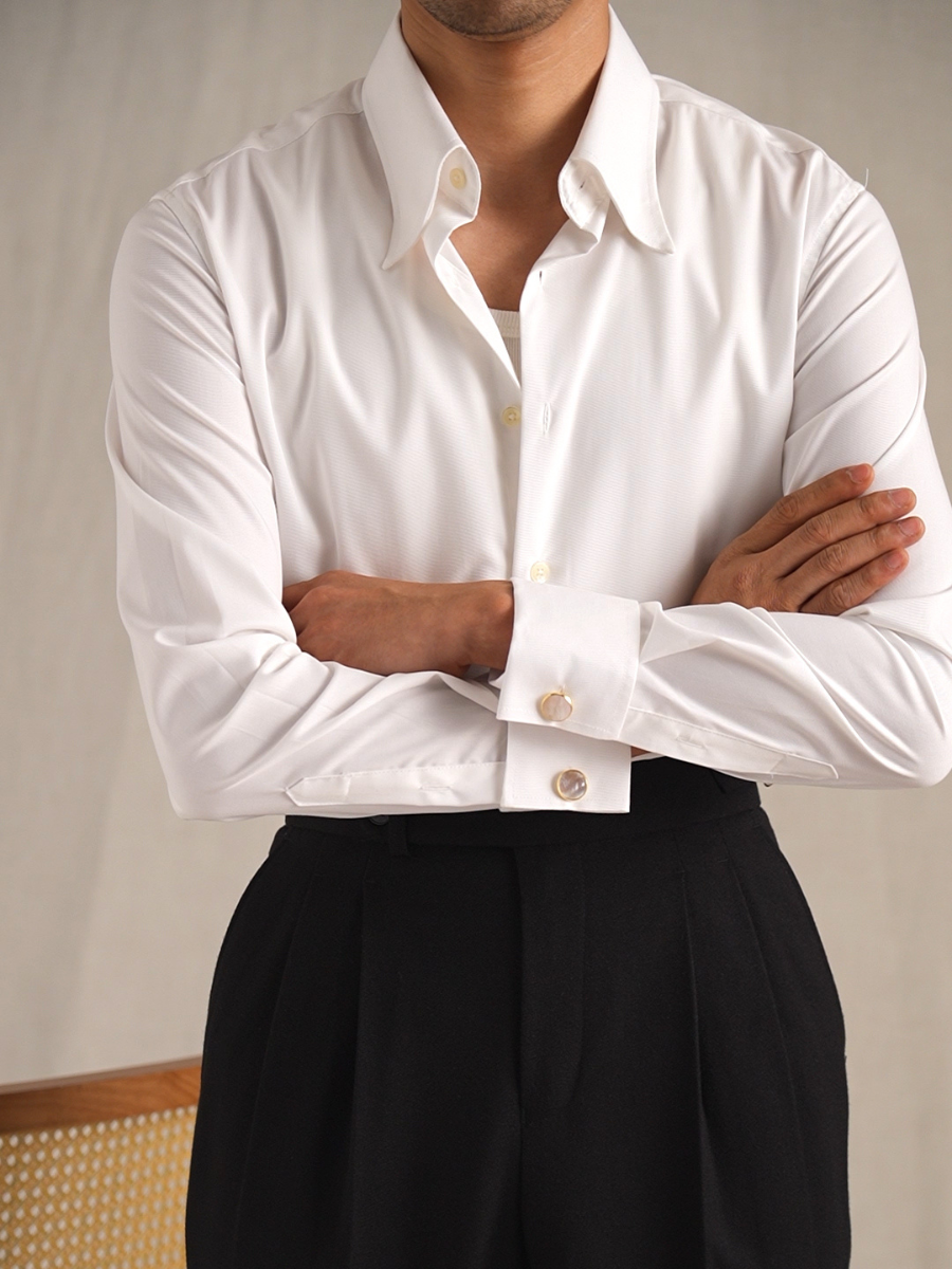 Premium White Tailored Shirt