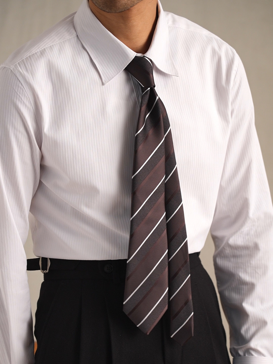 Executive Classic cotton blend Striped Dress Shirt