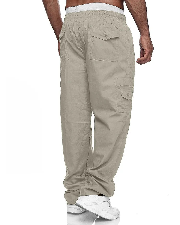 Dillon - loose cargo pants with multiple pockets