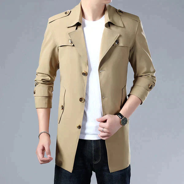 Anzel - long coat for men