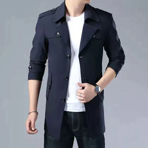 Anzel - long coat for men