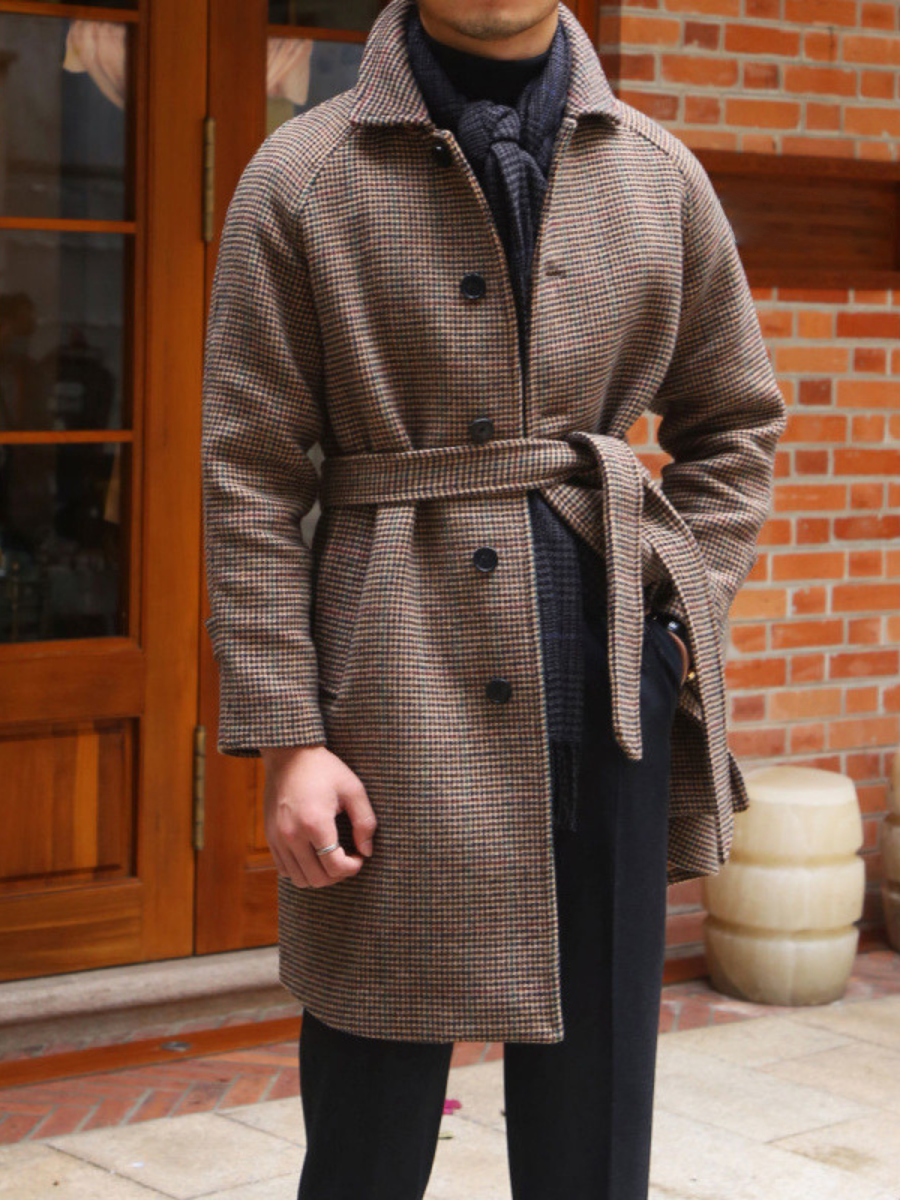 Balmoral Wool Trench Coat