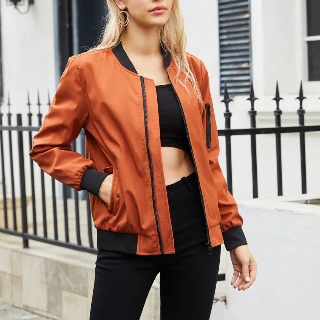 Varcity jacket | casual bomber jacket for women