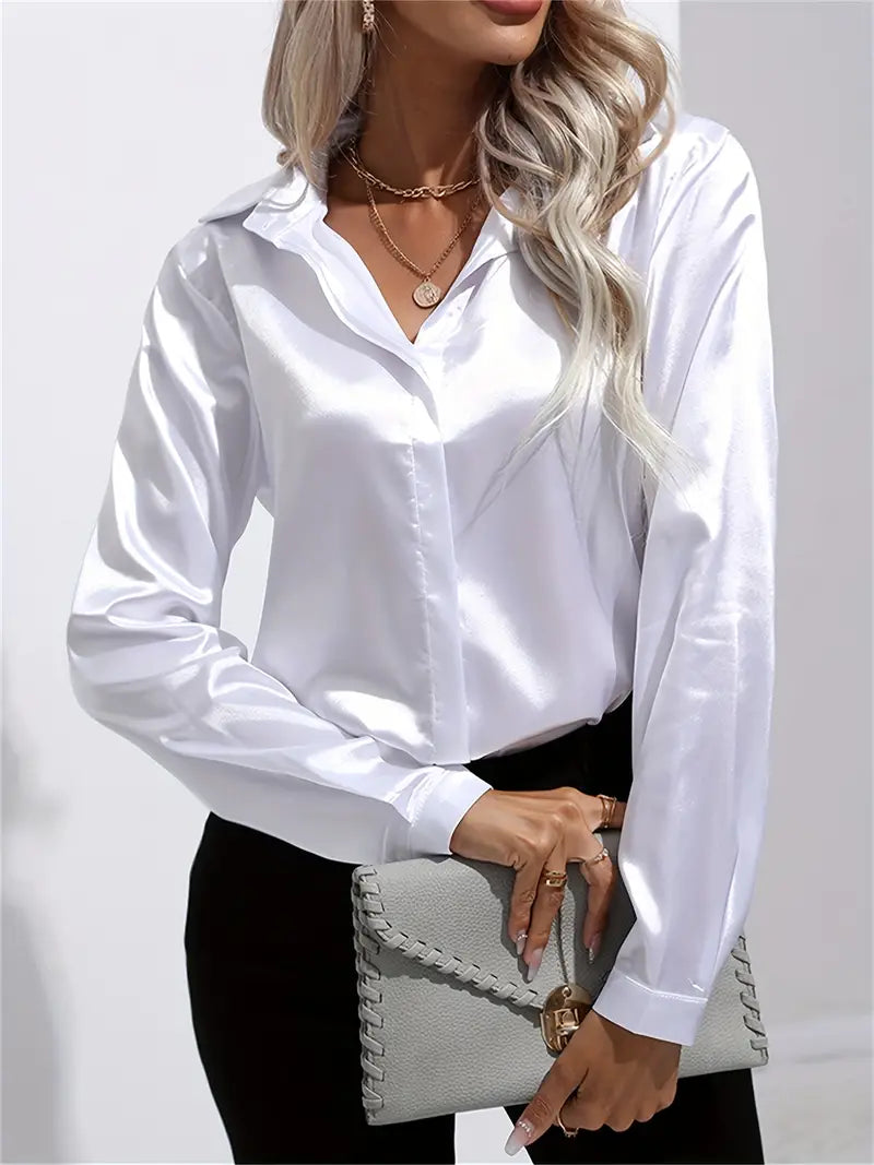 Olivia – casual long-sleeved shirt for spring