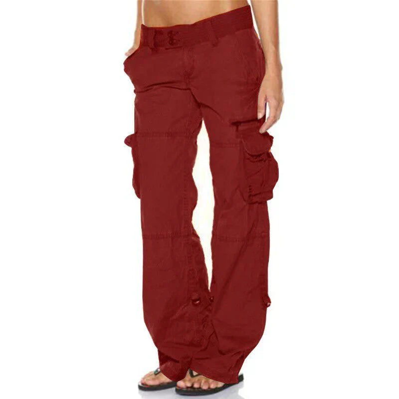 Finley - elegant women's cargo trousers