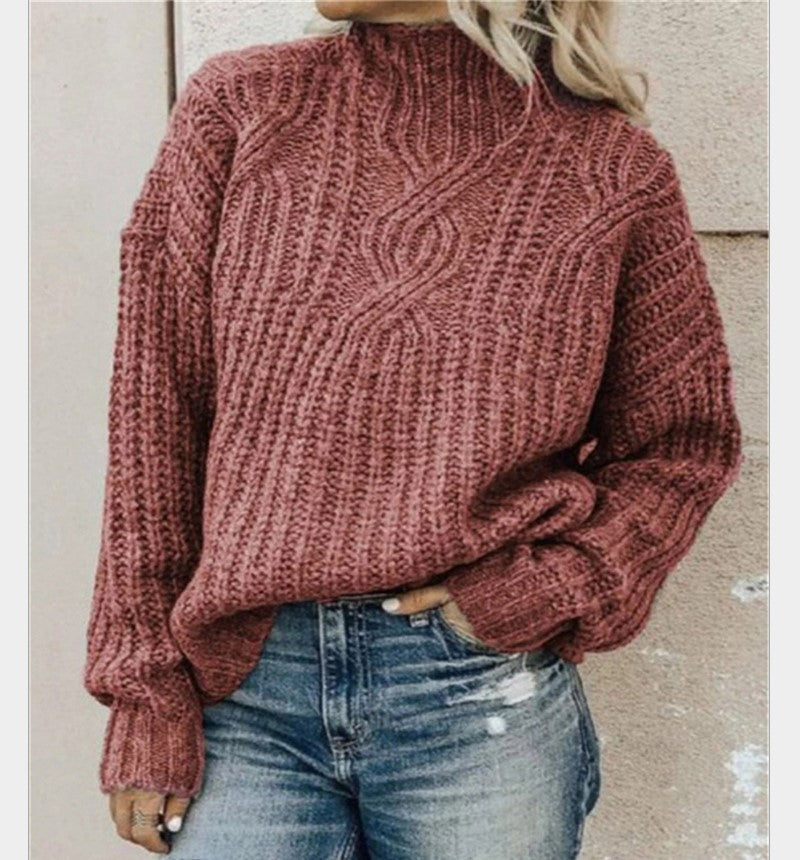 Amanda | oversize turtleneck sweater