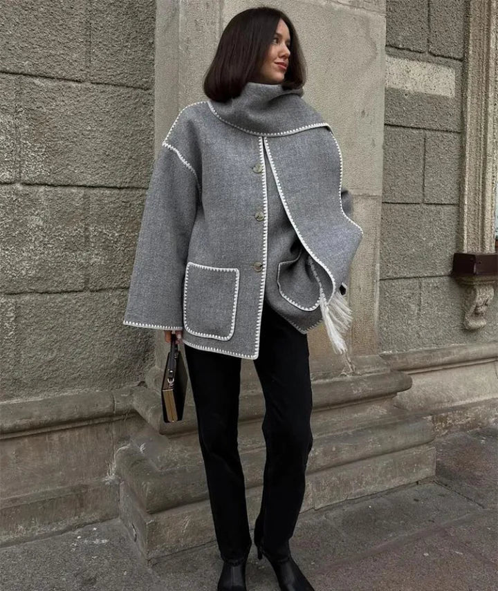 Evie™ - The Perfect Long Coat for Effortless Sophistication