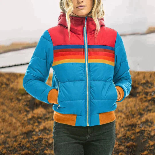 Esther | rainbow thermal jacket