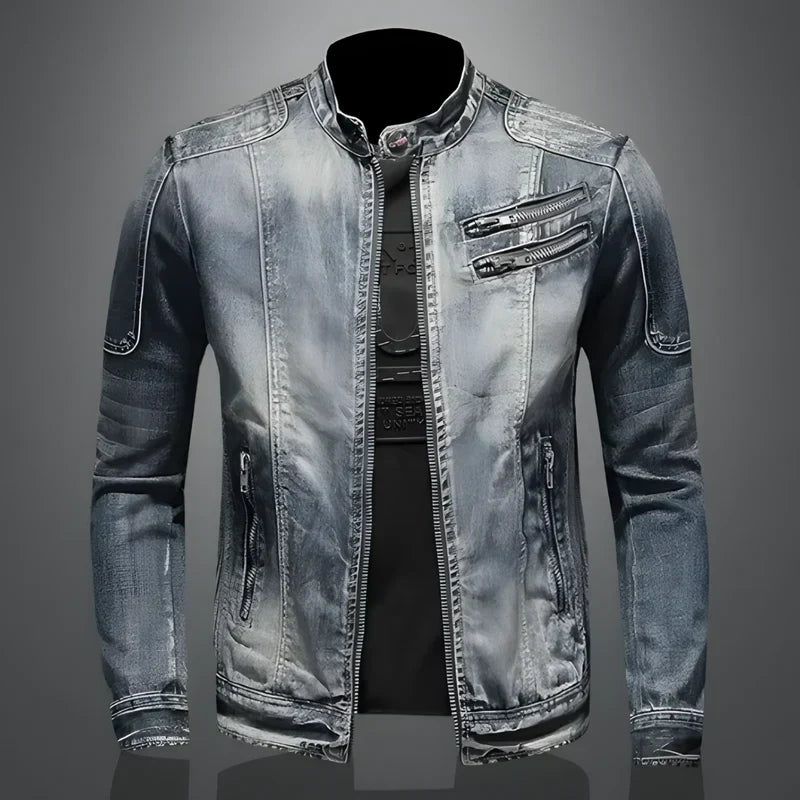 Ben | men's retro denim jacket