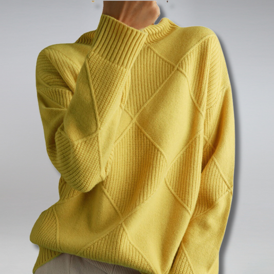 ROXANDA CASHMERE TURTLENECK SWEATER