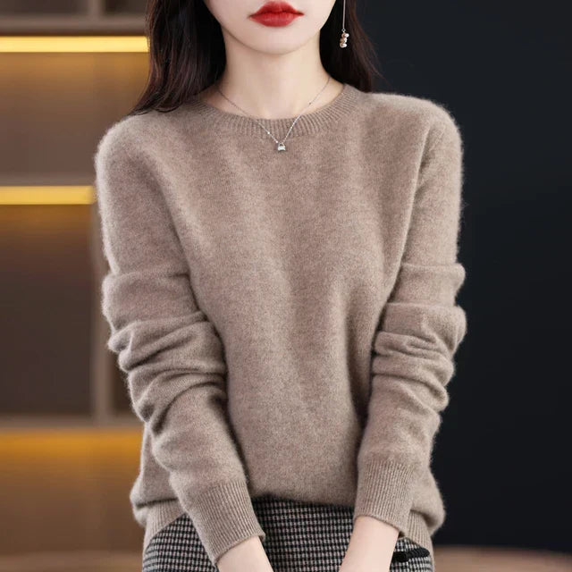 Julieta™ - Round Neck Knit Sweater