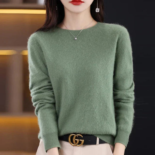 Julieta™ - Round Neck Knit Sweater