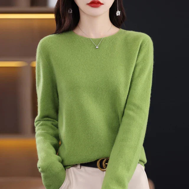 Julieta™ - Round Neck Knit Sweater