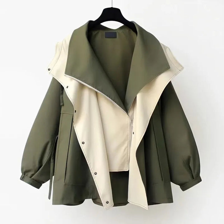 Lilyna | stylish water-repellent trench coat