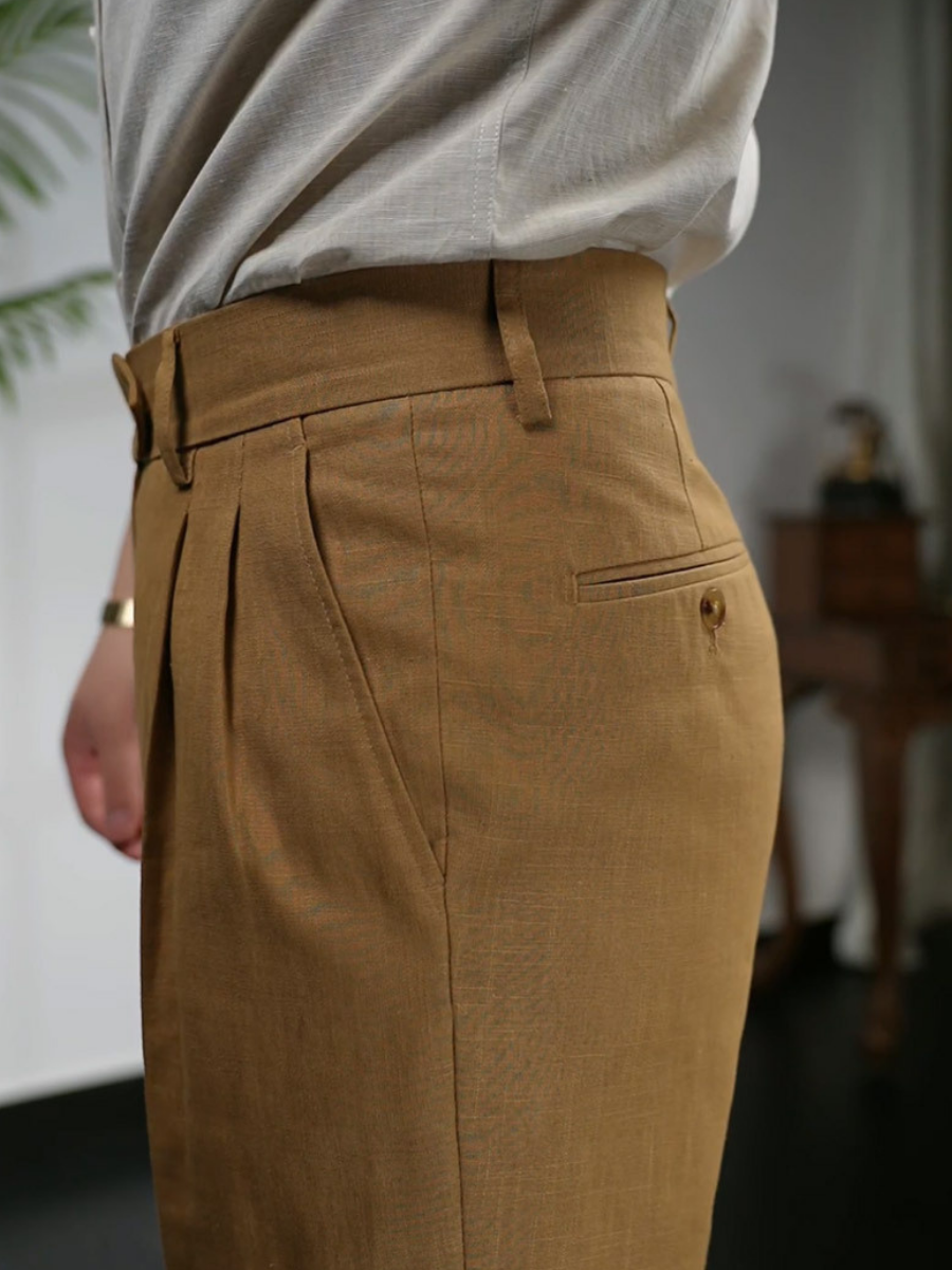 Genova Straight-Leg Trousers